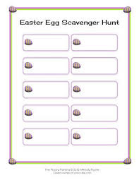 Diy Easter Egg Scavenger Hunt Fill Out This Blank Template In Any Way You Wish Easter Egg Scavenger Hunt Scavenger Hunt Easter Eggs Diy