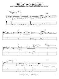 Flirtin With Disaster By Molly Hatchet Guitar Tab Play Along Guitar Instructor
