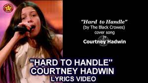 With james cagney, mary brian, allen jenkins, ruth donnelly. Courtney Hadwin Hard To Handle Lyrics Video Cover Song Golden Buzzer America S Got Talent 2018 Youtube