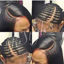 Split the division into three parts. The Hair Weave Netting Guide