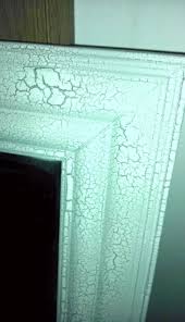 Cheap Mirror From Goodwill Frame Sanded And Painted With Crackle Spray Paint Cheap Mirrors Redo Furniture Mirrored Projects