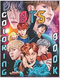 Bts drawing book indeed lately is being hunted by users around us, perhaps one of you. Bts Coloring Book Beautiful Stress Relieving Coloring Pages For Relaxation And Happiness With Full Of Bts Images By Susanne Becker