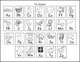 Alphabet Chart For Students Free Alphabet Charts