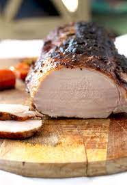 Pick one that weighs about 1.25 lb. Pork Loin Roast With Honey Mustard And Herb Lemon Blossoms