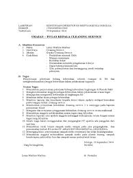Berdiri sejak tahun 2007 hingga sekarang. Uraian Tugas Kepala Cs