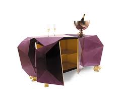 Главная/мебель/комоды и тумбы/греденции/греденция diamond/sideboard, boca do lobo. Diamond Amethyst Sideboard Boca Do Lobo Exclusive Design