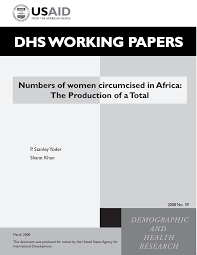 DHS WORKING PAPERS