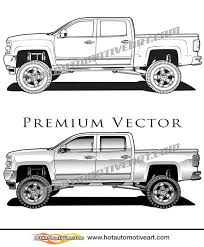 Free Free 192 Svg Lowered Truck Outline SVG PNG EPS DXF File