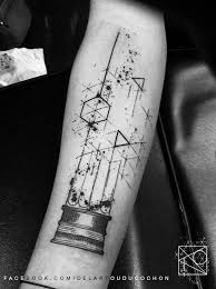Geometric tattoos come in all different shapes and sizes. Elite Tattoo Futuristic Tattoo Futuristic Tattoos Geometrytattoos Left Arm Tattoos Cyberpunk Tattoo Tattoos