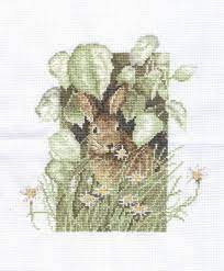 To see all the charts in stock: Marjolein Bastin Hare In Fields Cross Stitch Animals Cross Stitch Embroidery Cross Stitching