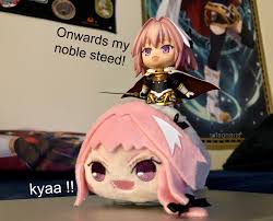 Smol Bean Rides Big Gay Into Battle Animemes Haunted astolfo bean plushie edit that i needed to do before quasar made it. smol bean rides big gay into battle