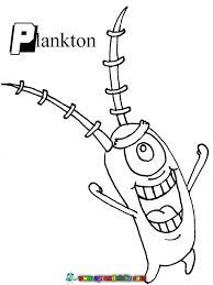 Bob Esponja Para Colorear Todos Los Personajes