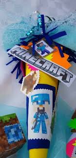 Check spelling or type a new query. Minecraft Inspirierte Schultute Geschwistertute Diamond Stevemit Kleinen Geschenken Original Sticker Und Blocksaus Kleine Geschenke Geschwister Schultute Tute