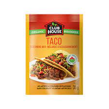 Sugar free, gluten free and low carb. Organic Taco Seasoning Mix Club House