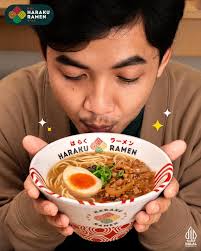 Tutup mata, hirup aromanya, dan rasakan ramen yang #NikmatPastiHemat! ✨  Haraku Ramen siap manjain kamu dengan kuah gurih, topping melimpah, dan  rasa yang pastinya nikmat! Yuk cobain sekarang, mulai dari 25RB aja!!! #