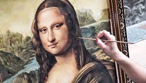 Print the template on drawing paper. Robot Copies Mona Lisa Sketch Just By Looking At It Futurity