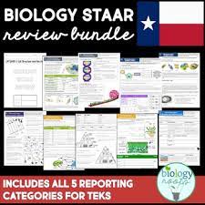 The questions cover various topics, such as the following Staar Biology Review Worksheets Teaching Resources Tpt