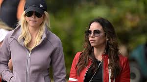 Tiger and herman became official as a couple in 2017. Golf Tiger Woods Girlfriend Erica Herman Ex Wife Elin Nordegren Get Together At Golf Tournament Nz Herald