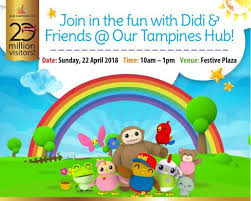 Konsert hora horey didi & friends is screened for the first time in cinemas nationwide. Join In The Fun With Didi Friends Our Tampines Hub Tickikids Singapore