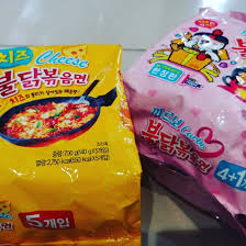 Samyang Cheese Flavour Instant Noodles And Limited Edition Samyang Carbonara Flavour Instant Noodle Samyang Cheese Cheese Flavor Yummy Dinners Snack Recipes