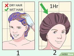 To get the most out of your shampoo and conditioner, it's best to apply it to hair that's just been brushed. 4 Ways To Remove Dye From Hair Wikihow