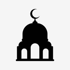 Black And White Png Vector Black Mosque Icon Icon Black White Png And Vector With Transparent Background For Free Download In 2020 Mosque Transparent Background Logo Design Free