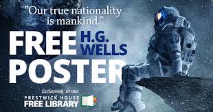 Free Downloadable Authorspeak Poster H G Wells Poster Free Poster Wellness
