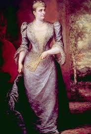 Caroline Harrison Married To Benjamin Harrison In Office 1889 1893 C Rex Features Lady Fashion Us First Lady
