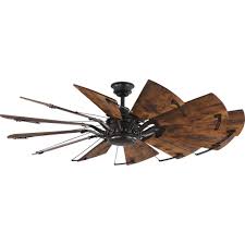 Progress Lighting Springer 60 In 12 Blade Bronze Ceiling Fan P250000 129 The Home Depot In 2020 Windmill Ceiling Fan 60 Ceiling Fan Ceiling Fan With Remote