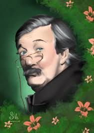 Made a portrait of Gilbert, because I love him so much ☺️☺️