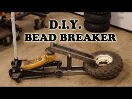 Shop Project Diy Tire Bead Breaker Using Hydraulic Floor Jack And Scrap Metal Homemade Tool Youtube In 2020 Homemade Tools Diy Tools Homemade Fabrication Tools