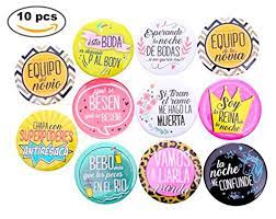 Check spelling or type a new query. Disok Lote 10 Chapas Frases Wedding Chapas Pins Para Bodas Disfraceslandia
