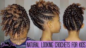 Kids Protective Hairstyle With Crochet Braids Youtube Cool Braid Hairstyles Braids For Kids Crochet Braids Hairstyles For Kids