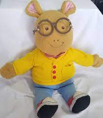 Talking Arthur 18 Plush Stuffed Doll Playskool Vintage 1996 Works Talks