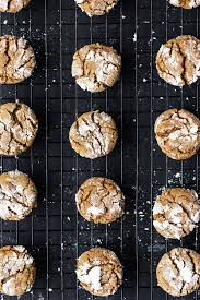 Gingerbread Crinkle Cookies Fresh Flavorful Recipe Crinkle Cookies Ginger Cookie Recipes Crinkle Cookies Recipe