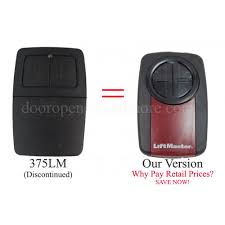 Very quick video on how to program a universal garage door opener keypad. Liftmaster 375lm Universal Gate Or Garage Door Opener Remote Control