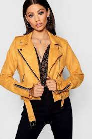 Premium Faux Suede Moto Jacket Boohoo Faux Suede Biker Jacket Boohoo Outfits Suede Biker Jacket