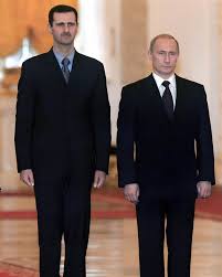 Image result for assad putin posters soviet