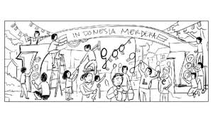 Foto yang dirubah menjadi hitam putih di sini saya bagi menjadi dua bagian. Google Rayakan Hut Ke 74 Ri Dengan Ilustrasi Doodle Gapura Kumparan Com