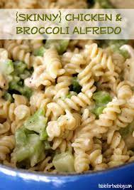Lightened Up Chicken And Broccoli Alfredo Lighter Chicken Alfredo Recipe Recipes Pasta Dishes Chicken Recipes