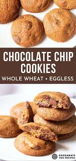 Want To Try Eggless Cookies But Not Sure What Recipe In 2020 Eggless Chocolate Chip Cookie Recipe Eggless Chocolate Chip Cookies Healthy Cookie Recipes Chocolate Chip