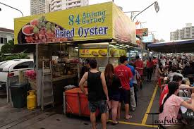 The market is about 2.5km northwest of jln penang; Gurney Drive Hawker Center Penang I Come I See I Hunt And I Chiak