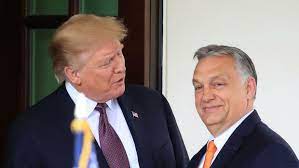 Mehr als ein herzlicher händedruck: Viktor Orban Erhalt Von Trump Lob Fur Hervorragenden Job