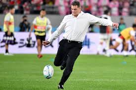 Fifty years ago this month, for example, a group of players sat in the park lane hotel in london, waiting for the wine. Rassie Erasmus Nails Drop Kick In Rugby World Cup Semi Final Warm Up