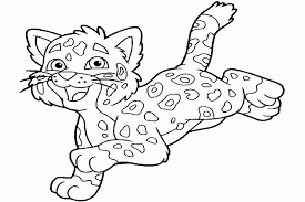 When the online coloring page has loaded, select a color and start clicking on the picture to color it in. Jaguar Pictures To Color Coloring Home