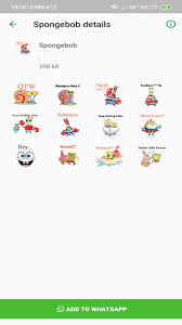 Check spelling or type a new query. Sticker Spongebob Lucu Wastickerapps For Android Apk Download