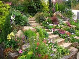 Amenagement Jardin De Rocaille Escalier Grandes Pierres Comment Amenager Son Jardin Plante Rocaille Jardin De Rocaille