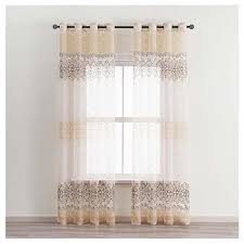 Trouvez et achetez tous vos produits en ligne, le shopping n'a jamais été aussi simple ! Rideaux Fleuris Broderie Rideaux Voilage Moderne Oeillet Rideau Fenetre Semi Voile Rideaux Panneaux Marron 100x200cm Cdiscount Maison