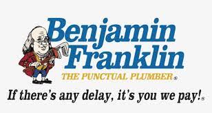 Although her manufacturing contributions are documented, a popular story evolved in which ross was hired by a group of founding fathers to make a new u.s. Ben Franklin Plumbing Benjamin Franklin Plumbing Logo Transparent Png 930x450 Free Download On Nicepng