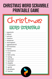 Answer key christmas word scramble with answers. 6 Best Christmas Word Scramble Printable Game Printablee Com